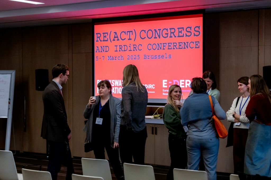 Photo of the 8th RE(ACT) Congress &amp; 6th International Rare Diseases Research Consortium (IRDiRC) Conference in Brussels, March 2025. Photo by Matthieu Labey.