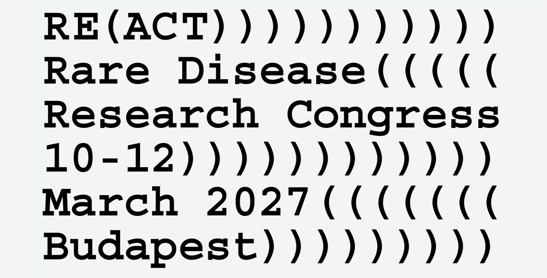 RE(ACT) Congress 2027