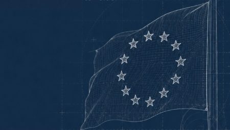 Blueprint EU flag