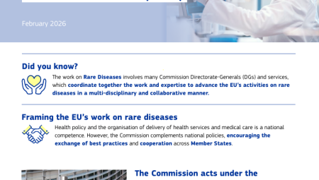 Factsheet – How the European Commission works on Rare Diseases and the European Reference Networks (ERNs)