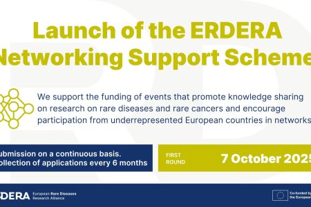 ERDERA’s Networking Support Scheme opens to forge new rare disease and rare cancer alliances