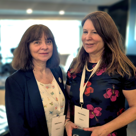 Radka Kaneva and Petia Stratieva, Sofia, March 2026