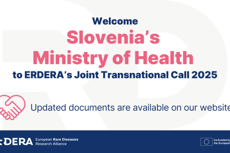 Slovenia Joins ERDERA’s Joint Transnational Call for Proposals on Rare Disease Therapies
